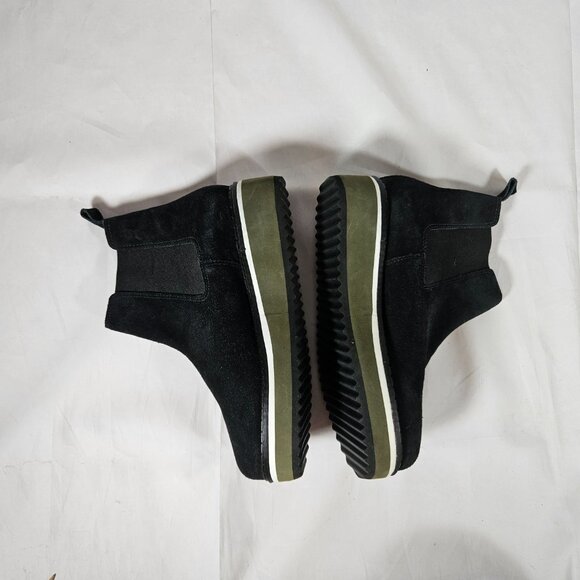Matisse Ronan Black and Green Platform Booties Women's Size 9 NWOT - Picture 5 of 9